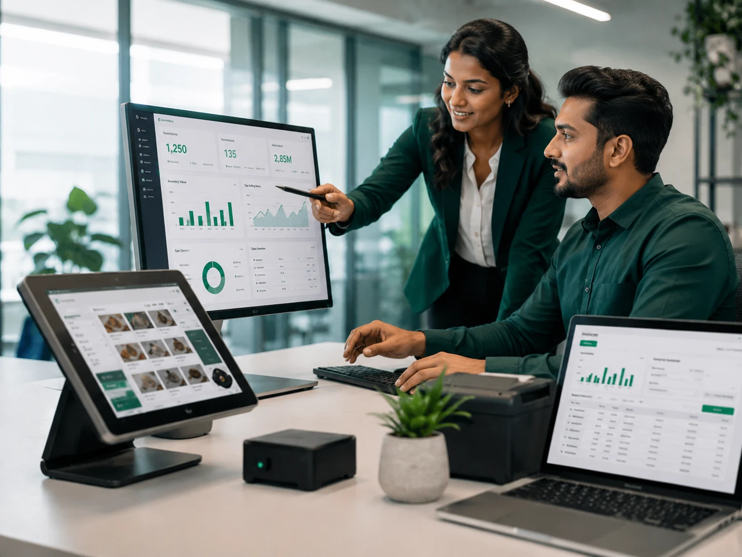 Retail ERP and POS project
